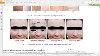 Detection and Inpainting of Facial Wrinkles Using Texture Orientation Fields and Markov Random Field [upl. by Pape]