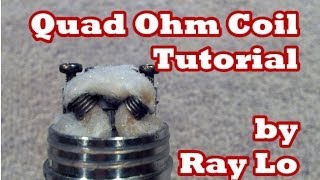 012Ω Quad Ohm Coil Tutorial on a Helios [upl. by Hamian]