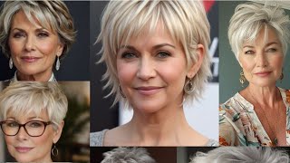 Fabulous Short Hairstyles for Women Over 60  Embrace Style and Confidence [upl. by Atteynod]