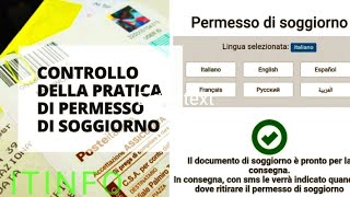 PERMESSO DI SOGGIORNO come si controllare online🇮🇹 [upl. by Low959]