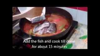 Curryfish Recipe Using Readytocook curry paste [upl. by Aneahs399]