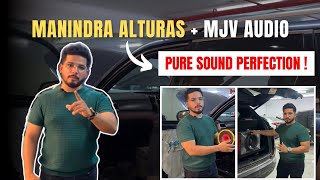 MAHINDRA ALTURAS G4 GETS A PREMIUM AUDIO BOOST WITH MJV AUDIO  INDIAS BEST AUDIO SPECIALIST [upl. by Aylatan]