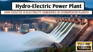 Hydroelectric Power Plant Explanation 💨 Hydropower Energy [upl. by Denys]