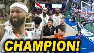 CHAMPION SI DEMARCUS COUSINS sa Zamboanga Valientes Showtime si Brice Dunk Party Tinalo ang Macau [upl. by Tjon]