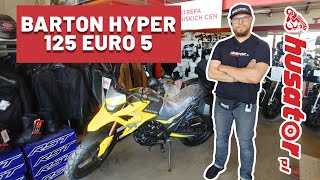 Prezentacja Barton Hyper 125 Euro 5 Nowość [upl. by Troyes]