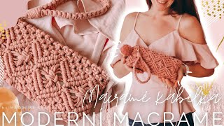 DIY⎜ Macramé ⎜ 👜 MINI KABELKA⎜PSANÍČKO 👜⎜by MACRAMÉ SVĚT [upl. by Noraha]