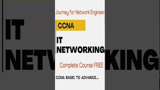 CCCNA Full Course Free ccna education computernetworking cisco router switch Networking [upl. by Ajnotal135]