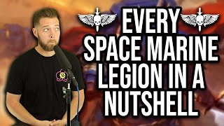 Every Single Warhammer Space Marine Legion in a Nutshell [upl. by Zwick]