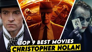 Christopher Nolan  Top 9 Best Movies in Hindi dubbed [upl. by Notyalk]