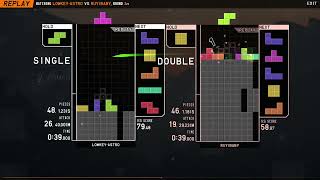 Fun Tetris Back and Forth [upl. by Llenrub]