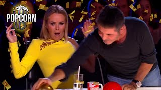 SIMON COWELLS Golden Buzzer Auditions On Britains Got Talent [upl. by Vedis242]