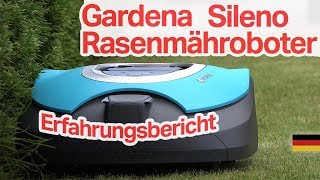 GARDENA 1906060 SILENO Mähroboter  TestInstallation und Erfahrungsbericht [upl. by Kampmann]