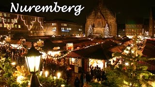 Nuremberg Christmas market Germany  Christkindlesmarkt Nürnberg Weihnachtsmarkt Deutschland [upl. by Nnel]