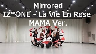 MirroredIZONE  La Vie En Rose 2018 MAMA Ver [upl. by Tuneberg577]