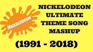 Nickelodeon Ultimate Theme Song Mashup 19912018 [upl. by Ytsim922]