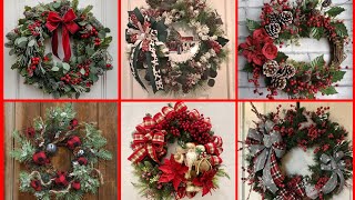 Top Trending Crismiss Wreath decorating ideas homedecor easypaperart [upl. by Kirimia383]