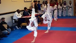 4th Degree Black Belt Testing Poomse [upl. by Baelbeer]