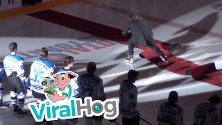 O Canada anthem fail  ViralHog [upl. by Hatcher]