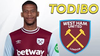 JeanClair Todibo ● Welcome to West Ham ⚒🇫🇷 Best Defensive Skills amp Passes [upl. by Raseta]