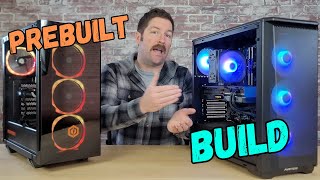 1000 Prebuilt vs 1000 Build Which Gaming PC is Better [upl. by Ingar654]