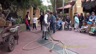 Capt Jack Sparrows Pirate Tutorial at Walt Disney World [upl. by Aroda]