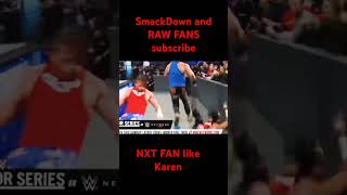 Raw vs SmackDown vs NXT wwe viralshorts 👿😈 [upl. by Wainwright]