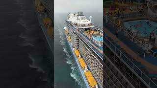 Вид на Spectrum of the Seas из капсулы North Star  View of Spectrum of the Seas from the North Star [upl. by Ornstead]