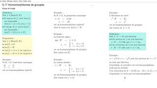 G I7 Homomorphismes [upl. by Nickerson575]