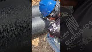 Nodular Cast Iron Pipe Cutting Process [upl. by Yessydo]