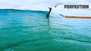 CORNWALL FIRES UP SURFING PERFECT WAVES  RAW POV [upl. by Annekam623]