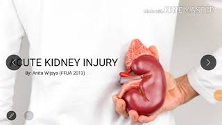 Gagal Ginjal Akut  Acute Kidney Injury  AKI Etiologi Patofisiologi Patogenesis Terapi [upl. by Aiceled]