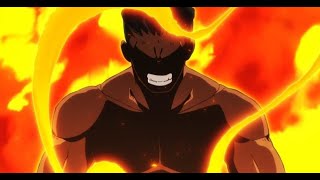 AMV  Ogun and Shinra vs Demon Keith Ape x Ski Mask The Slump God  Achoo [upl. by Dnalram]