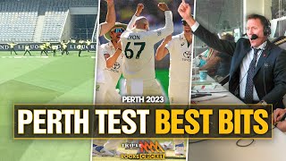 Best Bits From The Perth Test 2023  Triple M Cricket [upl. by Urbannal]