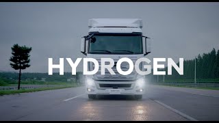 H a single letter  Introducing XCIENT Fuel Cell hydrogenpowered heavy duty truck [upl. by Miriam]