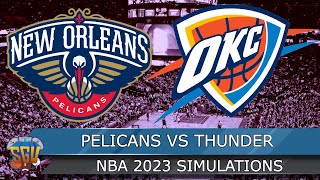 Thunder vs Pelicans  NBA Today 3262024 Full Game Highlights OKC vs New Orleans NBA 2K24 Sim [upl. by Aissilem]