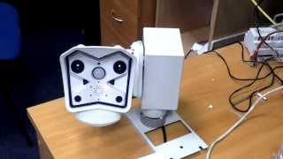 Mobotix M15 M25 M24 M12 Pan and Tilt Unit PTR500IP [upl. by Elleinod]