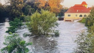 PRZED POWODZIĄ WROCŁAW STABŁOWICE RZEKA BYSTRZYCA [upl. by Dev]