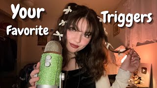 ASMR  Your Favorite ASMR Triggers Fast  Aggressive Mouth Sounds Mic PumpingSwirling Shiveries [upl. by Fromma]