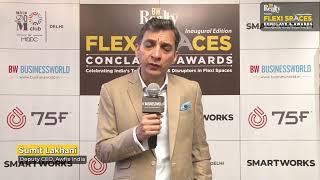 Sumit Lakhani Deputy CEO Awfis India at Flexi Space Conclave 2023 [upl. by Woodberry]