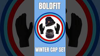 Boldfit Winter Cap set II Woolen amp Beanie Cap II Winter Gloves II Winter Clothes for Women and Men [upl. by Honna]