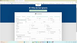 proceso de matrícula Villas de San Ignacio [upl. by Sarson]