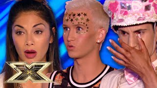 Most DRAMATIC audition ever  The X Factor UK [upl. by Kenward679]