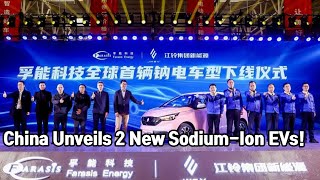 Two SodiumIon Battery EVs Launched in China [upl. by Sarena]