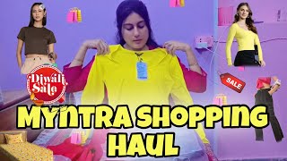 Myntra Diwali Sale Haul 🛍️ 🥰 Lowest Prices😲 [upl. by Yawnoc701]