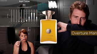 Amouage Overture Man Review 🥃🌶️ w Data [upl. by Akinna]