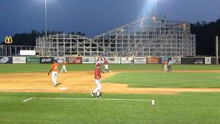 Altoona Curve Baseball July 10 2011 Roller Coaster Lights [upl. by Nitsirt]