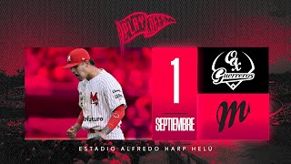 Diablos Rojos vs Guerreros ¡En Vivo 1 de SEPTIEMBRE 2024 Juego 7 Serie de Campeonato [upl. by Heywood]