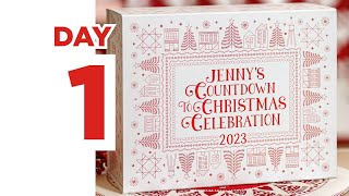 Jennys Countdown to Christmas 2023  Day 1 [upl. by Heer]