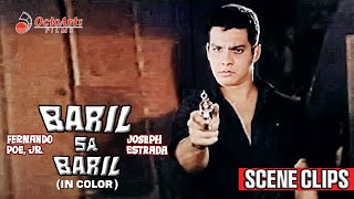 BARIL SA BARIL 1961  SCENE CLIPS 1  IN COLOR  Fernando Poe Jr Joseph Estrada Perla Bautista [upl. by Merrel52]