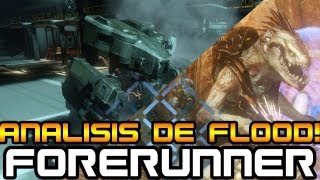 Halo 4  Analisis de Flood Torreta Automatica y Mision Forerunner [upl. by Belldas]